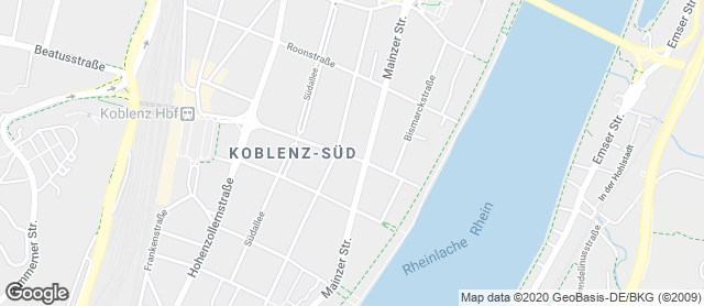 Karte mit Standort von Bäckerei Hoefer