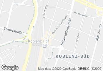 Karte mit Standort von Bäckerei Hoefer