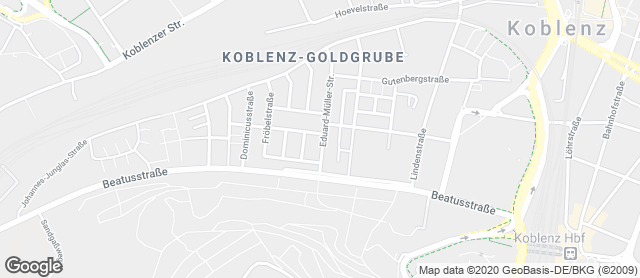 Karte mit Standort von Bäckerei Hoefer