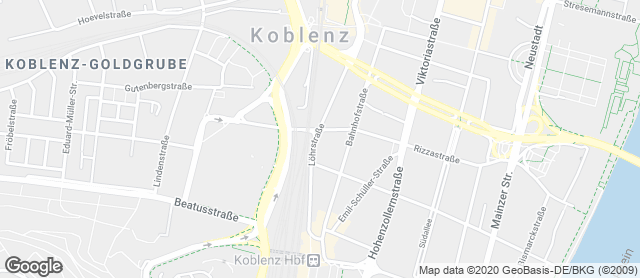 Karte mit Standort von Eifeler Backstube Gebr. Gemein GmbH
