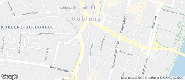 Karte mit Standort von Bäckerei Hoefer