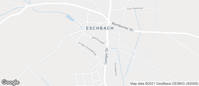 Karte mit Standort von Bäckerei Becker - Der BachBäcker