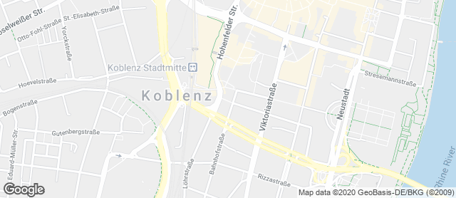 Karte mit Standort von Neun Zehn Neun