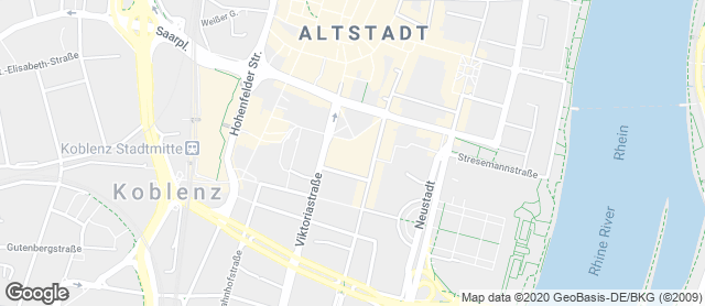 Karte mit Standort von Bäckerei Hoefer
