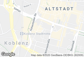 Karte mit Standort von Bäckerei Hoefer