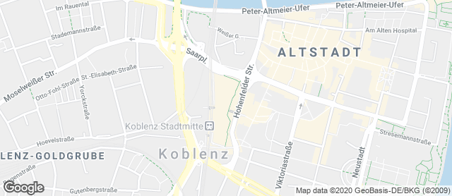 Karte mit Standort von Bäckerei Hoefer