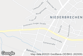 Karte mit Standort von Bäckerei Laux- Im Netto Markt Brechen