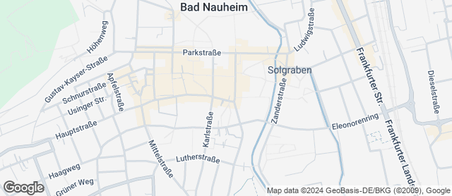 Karte mit Standort von Bäckerei Löber e. K. Café Bienenkorb