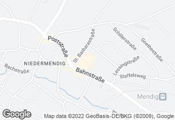 Karte mit Standort von Bäckerei "Die Lohners" - Mendig