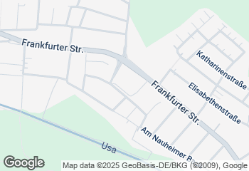 Karte mit Standort von Bäckerei Künkel GmbH Kaufland Nieder-Mörlen