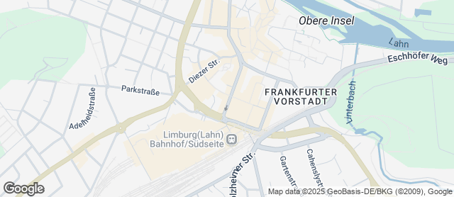 Karte mit Standort von Bäckerei Huth