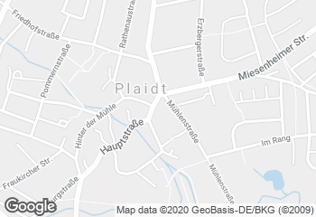 Karte mit Standort von Eifeler Backstube Gebr. Gemein GmbH