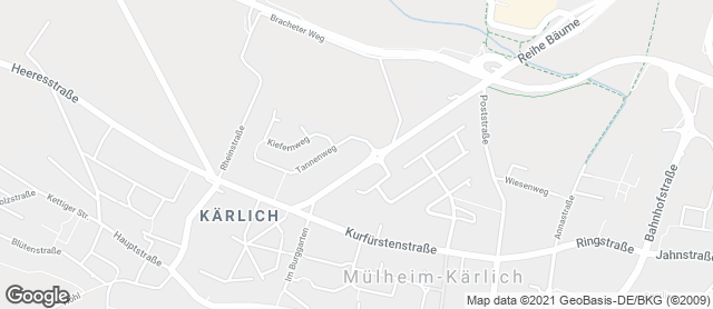 Karte mit Standort von Bäcker Karls Backhaus