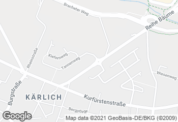 Karte mit Standort von Bäcker Karls Backhaus