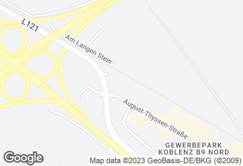 Karte mit Standort von Bäckerei Hoefer GmbH