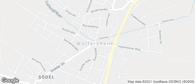 Karte mit Standort von Bäckerei Moos