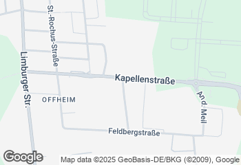 Karte mit Standort von Bäckerei Huth