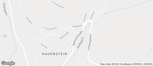 Karte mit Standort von Bäckerei Lobenstein