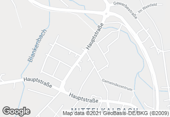Karte mit Standort von Bäckerei Happ GmbH & Co. KG