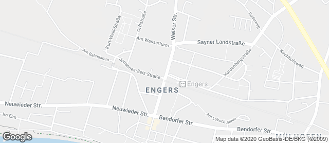 Karte mit Standort von Bäckerei Geisen GmbH