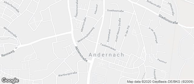 Karte mit Standort von Bäckerei Heinrich Rommersbach