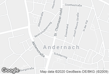 Karte mit Standort von Bäckerei Heinrich Rommersbach
