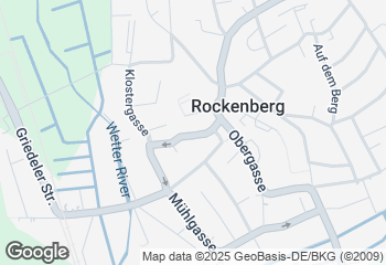 Karte mit Standort von Bäckerei Rockenbäcker