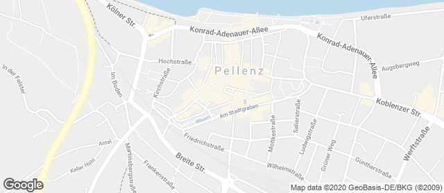 Karte mit Standort von Bäckerei Hoefer