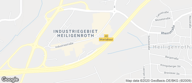Karte mit Standort von Bäckerei Hoefer