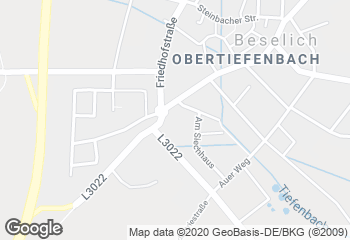 Karte mit Standort von Mühlenbäckerei Rudolf Jung GmbH Filiale Obertiefenbach (im Norma)