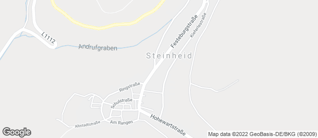 Karte mit Standort von Bäckerei Günther & Jens Scheler