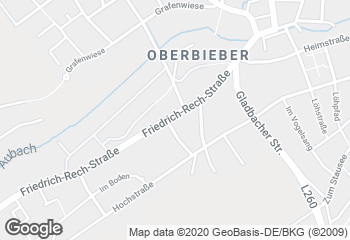 Karte mit Standort von Edeka Oberbieber