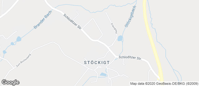 Karte mit Standort von Bäckerei Geipel