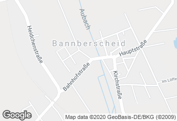 Karte mit Standort von Bäckerei Burggraf