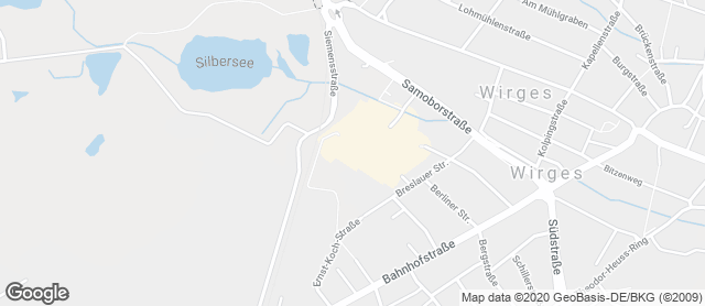 Karte mit Standort von Hüter Einkaufszentrum Wirges