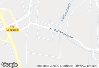 Karte mit Standort von Bäckerei Künkel GmbH