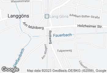 Karte mit Standort von Bäckerei Künkel GmbH   REWE