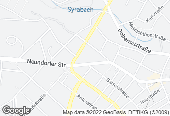Karte mit Standort von Michas Naturbackstube bei denn's Biomarkt Plauen