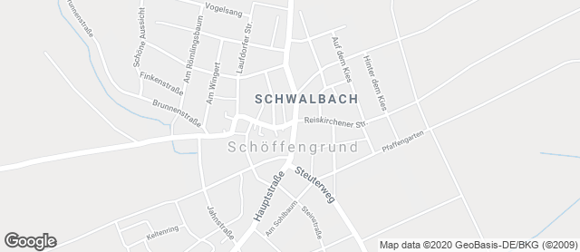 Karte mit Standort von Bäckerei Schuppner + Koschare GbR
