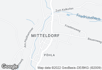 Karte mit Standort von Bäckerei-Konditorei Georgi, Inh. Antje Georgi