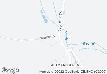 Karte mit Standort von Bäckerei Thumstädter