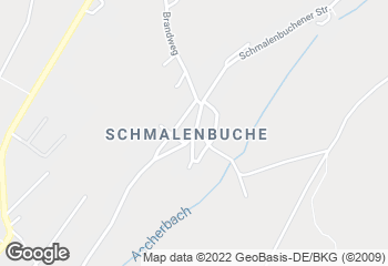 Karte mit Standort von Bäckerei Seeber