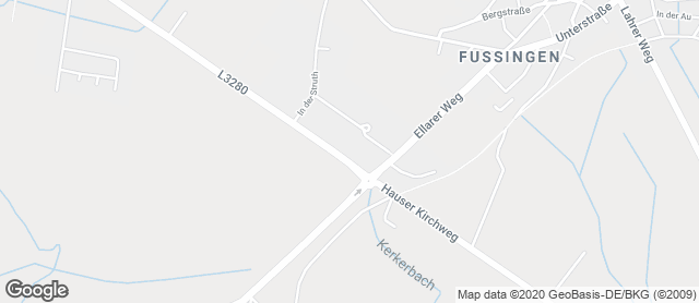 Karte mit Standort von Mühlenbäckerei Rudolf Jung GmbH Filiale Waldbrunn-Fussingen (REWE)