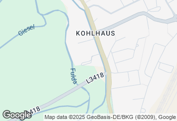 Karte mit Standort von Bäckerei Happ GmbH & Co. KG