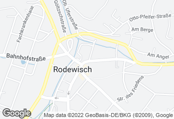 Karte mit Standort von Bäckerei-Konditorei  Schürer " Am Postplatz"