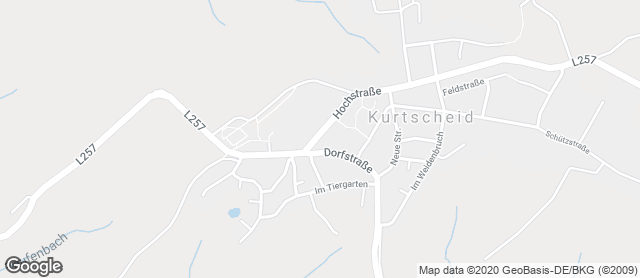 Karte mit Standort von Bäckerei Reuschenbach