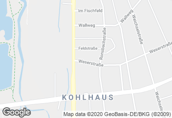 Karte mit Standort von Bäckerei Katzer