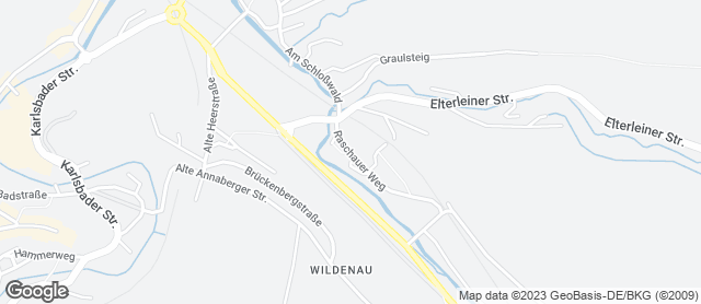 Karte mit Standort von Bäckerei & Konditorei Mertsching