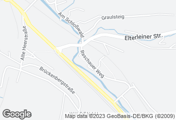 Karte mit Standort von Bäckerei & Konditorei Mertsching