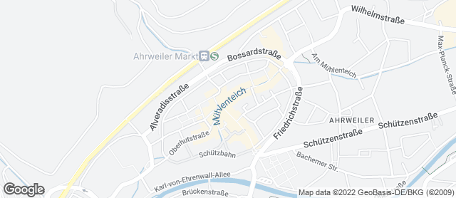 Karte mit Standort von Bäckerei Konditorei Schmitz GbR